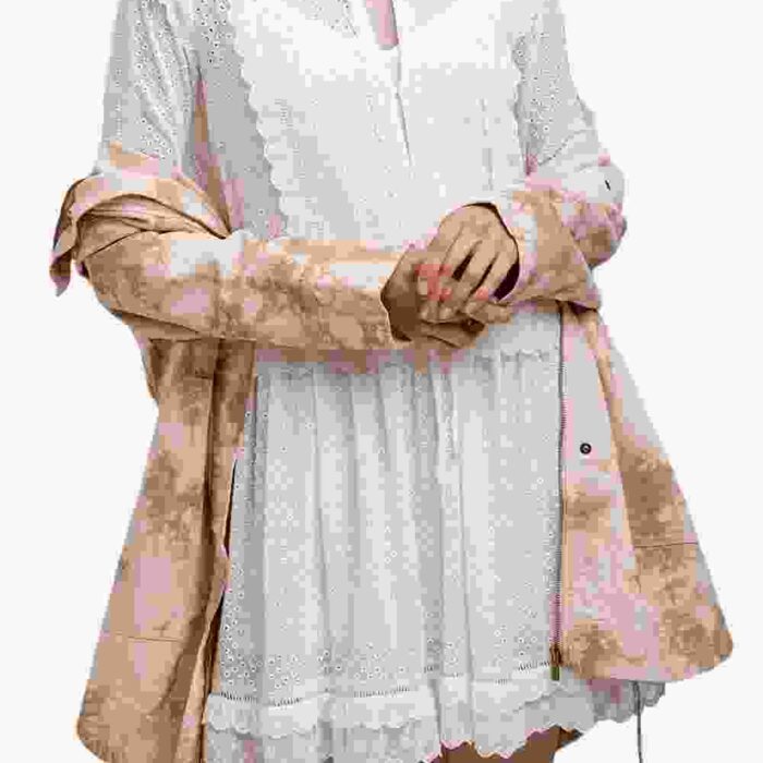 Chiffon Mini A-Line Dress