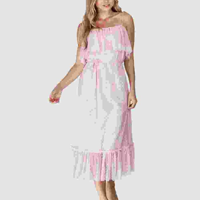 Western Long Maxi Dress