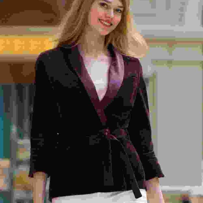 Velvet Smoking Jacket