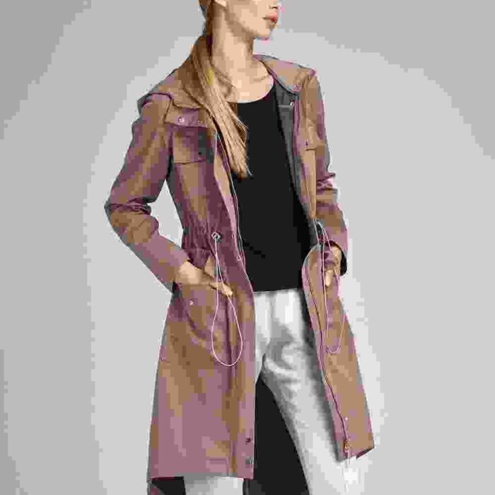 Women's Long Rain Coat