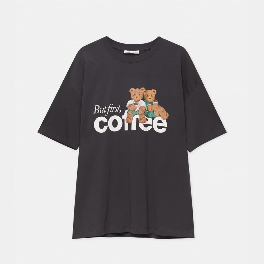 Bear graphic T-shirt