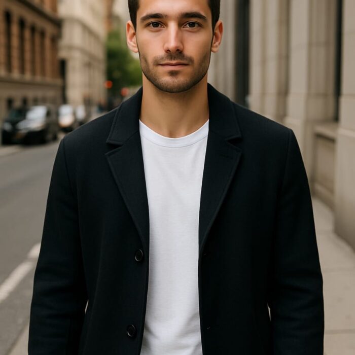 Premium Men’s Classic Blazer – Basic Turkish Design – 3 Colors