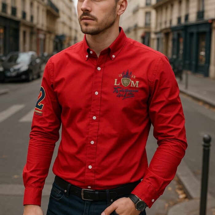 Men’s Stylish Classy Button-Down Shirt – Premium Quality Branded