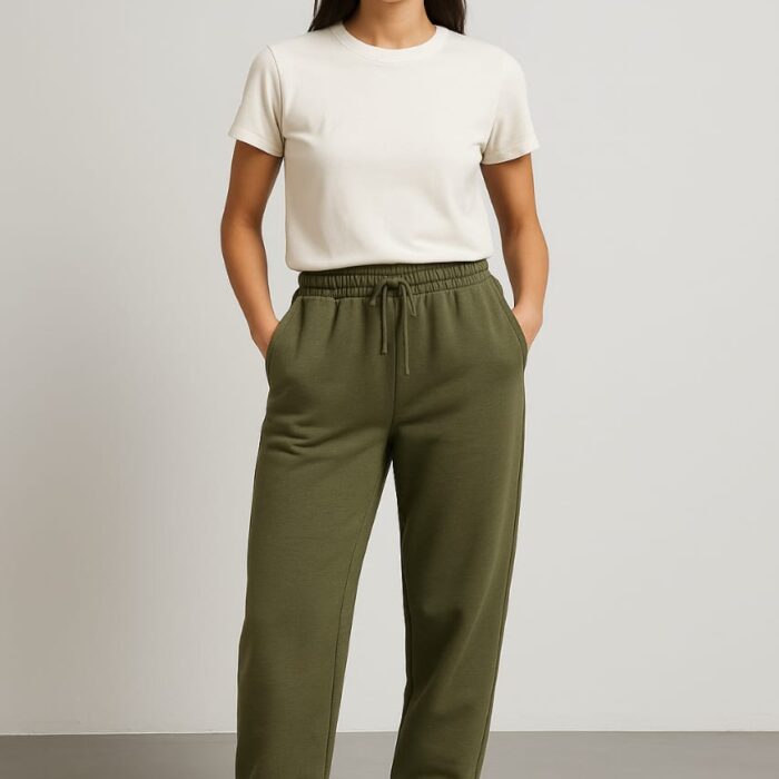 Women’s Heavy Cotton Fleece Jogger Pants – Multiple Colors (S–XXL)