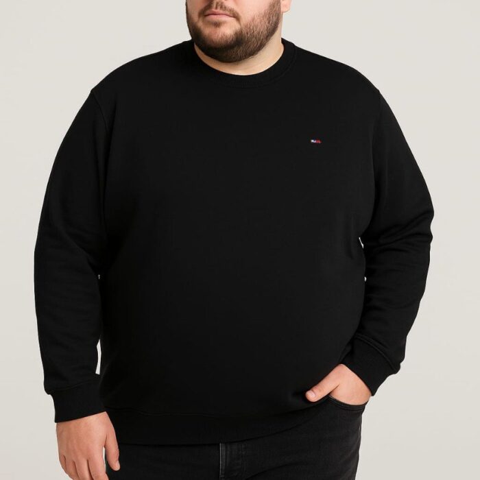 Men’s Heavy Fleece Sweatshirt – Premium Turkish Fabric – Big Sizes