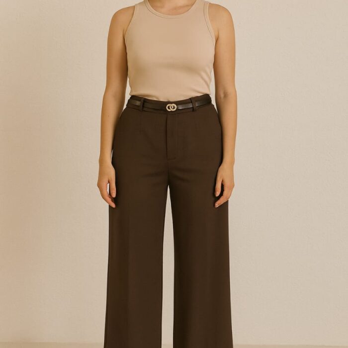 Women’s Italian Premium Wide-Leg Pant – Classy & Elegant